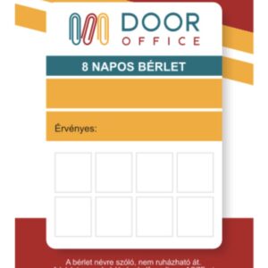 8 napos Door Office bérlet